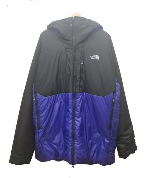 north face red white and blue jacket