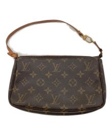 LOUIS VUITTON（ルイ ヴィトン）の古着「ショルダーポーチ」｜ブラウン