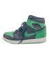 NIKE (ナイキ) AIR JORDAN 1 RETRO HIGH OG グリーン×ブラック サイズ:27㎝：12000円