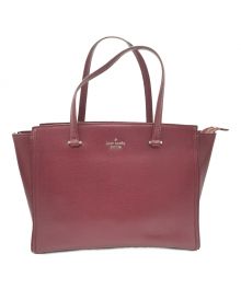 Kate Spade（ケイトスペード）の古着「2WAYトートバッグ」｜パープル