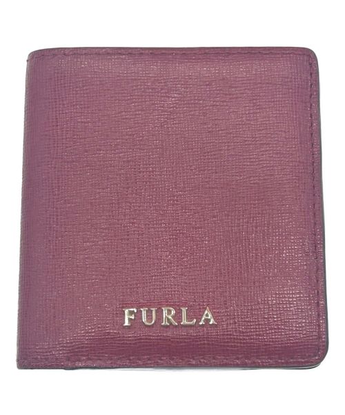 FURLA（フルラ）FURLA (フルラ) 2つ折り財布 レッドの古着・服飾アイテム