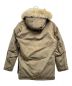 WOOLRICH (ウールリッチ) ダウンジャケット ブラウン×ブラック サイズ:M：9800円