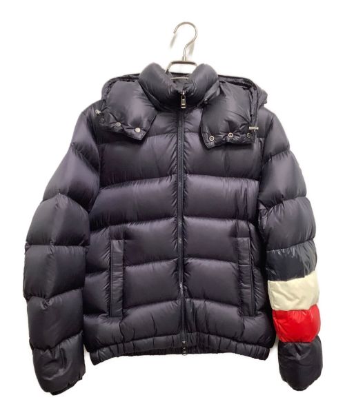 MONCLER（モンクレール）MONCLER (モンクレール) アームトリコロールダウンジャケット ネイビー サイズ:1の古着・服飾アイテム