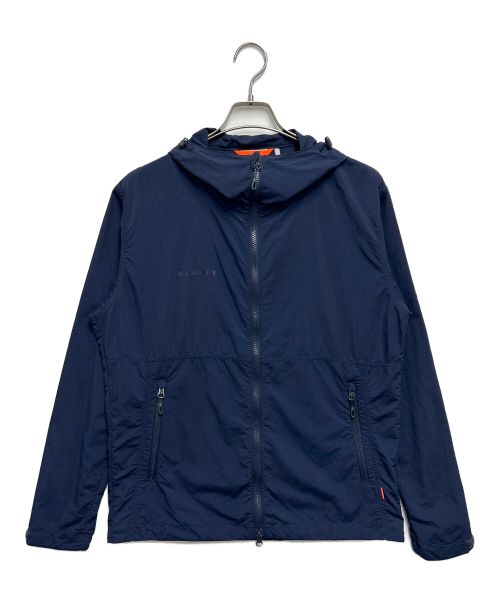 MAMMUT（マムート）MAMMUT (マムート) ハイキングウィンドブロックフーデッドジャケット ネイビー サイズ:Lの古着・服飾アイテム