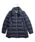 MONCLER（モンクレール）の古着「ウールダウンコート TORCELLE」｜ネイビー