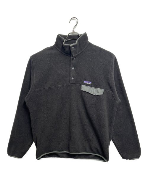 Patagonia（パタゴニア）Patagonia (パタゴニア) シンチラスナップTプルオーバー ブラック サイズ:Mの古着・服飾アイテム