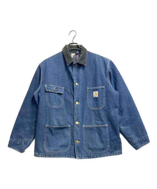 CarHartt（カーハート）CarHartt (カーハート) 90'sデニムカバーオール インディゴ サイズ:Lの古着・服飾アイテム