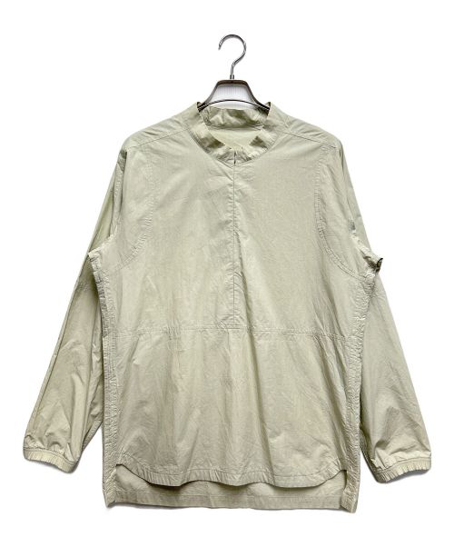 Cale（カル）Cale (カル) ノーカラージップアップジャケット アイボリー サイズ:SIZE 4の古着・服飾アイテム