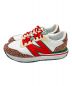 NEW BALANCE (ニューバランス) CASABLANCA (カサブランカ) スニーカー レッド×グリーン×ホワイト サイズ:US 9：8000円