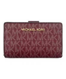 MICHAEL KORS（マイケルコース）の古着「2つ折り財布」｜ボルドー