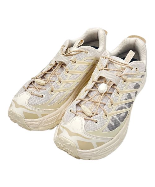 HOKAONEONE（ホカオネオネ）HOKAONEONE (ホカオネオネ) スニーカー / MAFATE THREE2(マファテスリー２)) アイボリー サイズ:US 10の古着・服飾アイテム