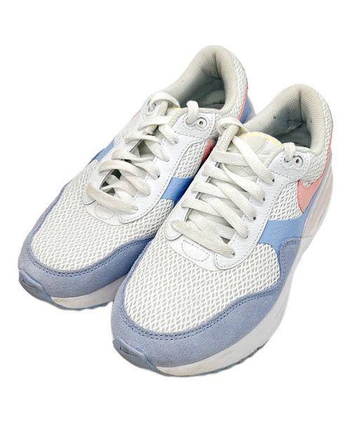 NIKE（ナイキ）NIKE (ナイキ) スニーカー / AIR MAX SYSTM(エア マックス システム) ホワイト×ブルー サイズ:US 7.5の古着・服飾アイテム