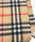 中古・古着 Burberry's (バーバリーズ) カシミヤマフラー ノバチェック ベージュ：5000円