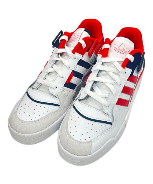 adidas（アディダス）adidas (アディダス) シューズ / FORUM EXHIBIT LOW(フォーラム イグシビット ロー) レッド×ホワイト サイズ:US 8の古着・服飾アイテム