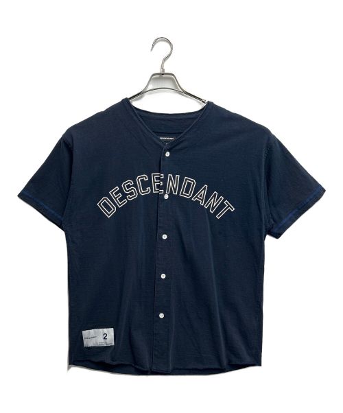 DESCENDANT（ディセンダント）DESCENDANT (ディセンダント) ベースボールシャツ ネイビー サイズ:SIZE 2の古着・服飾アイテム