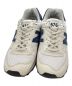 NEW BALANCE (ニューバランス) スニーカー ホワイト サイズ:25㎝：12000円