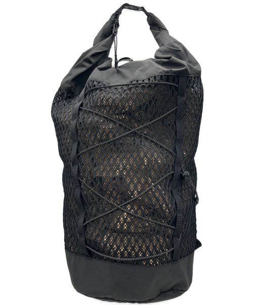 Snow peak（スノーピーク）Snow peak (スノーピーク) リュック / Double Face Mesh Back Pack One Black ブラックの古着・服飾アイテム