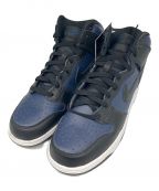 NIKEナイキ）の古着「スニーカー / FRAGMENT NIKE DUNK HIGH TOKYO(フラグメント ナイキ ダンク ハイ トウキョウ)」｜ネイビー