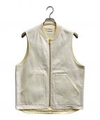 MONKEY TIMEモンキータイム）の古着「ジップベスト / SOLID CVS ZIP VEST」｜ホワイト