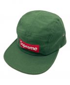 SUPREMEシュプリーム）の古着「キャンプキャップ」｜グリーン