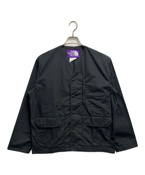 THE NORTHFACE PURPLELABEL（ザ・ノースフェイス パープルレーベル）THE NORTHFACE PURPLELABEL (ザ・ノースフェイス パープルレーベル) Midweight 65/35 Hopper Field Cardigan ブラック サイズ:Lの古着・服飾アイテム