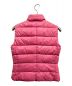 MONCLER (モンクレール) ダウンベスト ピンク サイズ:S：17000円