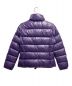 MONCLER (モンクレール) ダウンジャケット パープル サイズ:SIZE 2：20000円