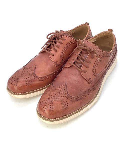 COLE HAAN（コールハーン）COLE HAAN (コールハーン) オックスフォードシューズ ブラウン サイズ:28cmの古着・服飾アイテム