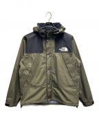 THE NORTH FACEザ ノース フェイス）の古着「マウンテンレインテックスジャケット」｜オリーブ