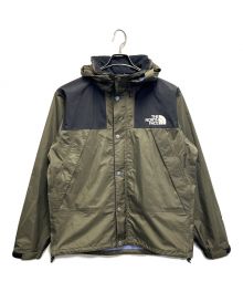 THE NORTH FACE（ザ ノース フェイス）の古着「マウンテンレインテックスジャケット」｜オリーブ