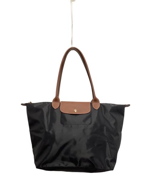 LONGCHAMP（ロンシャン）LONGCHAMP (ロンシャン) トートバッグ ブラックの古着・服飾アイテム