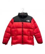 THE NORTH FACEザ ノース フェイス）の古着「ヌプシジャケット」｜レッド×ブラック