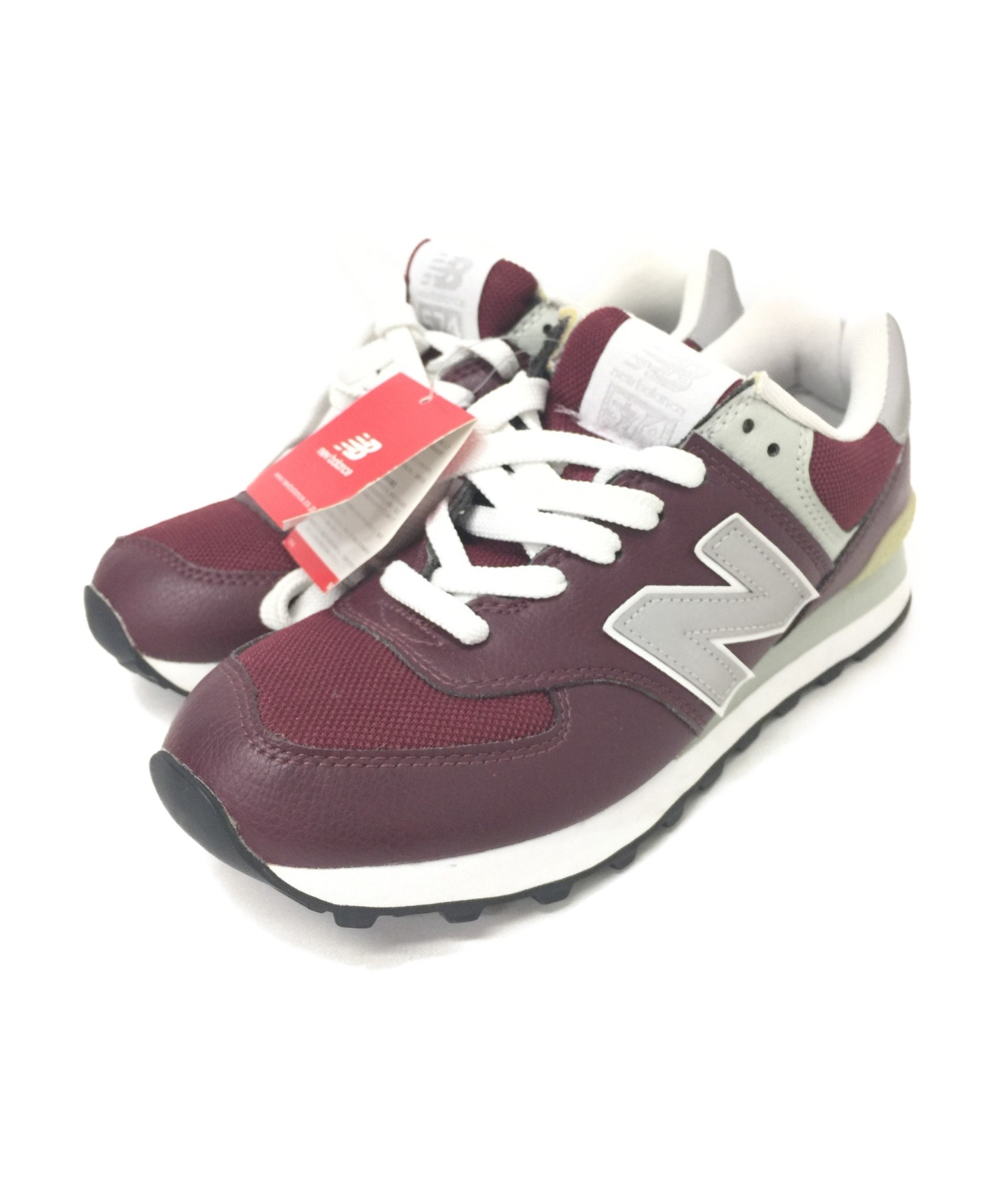 中古 古着通販 New Balance ニュー バランス ローカットスニーカー エンジ サイズ 26 5cm 未使用品 Ml574bc ブランド 古着通販 トレファク公式 Trefac Fashion