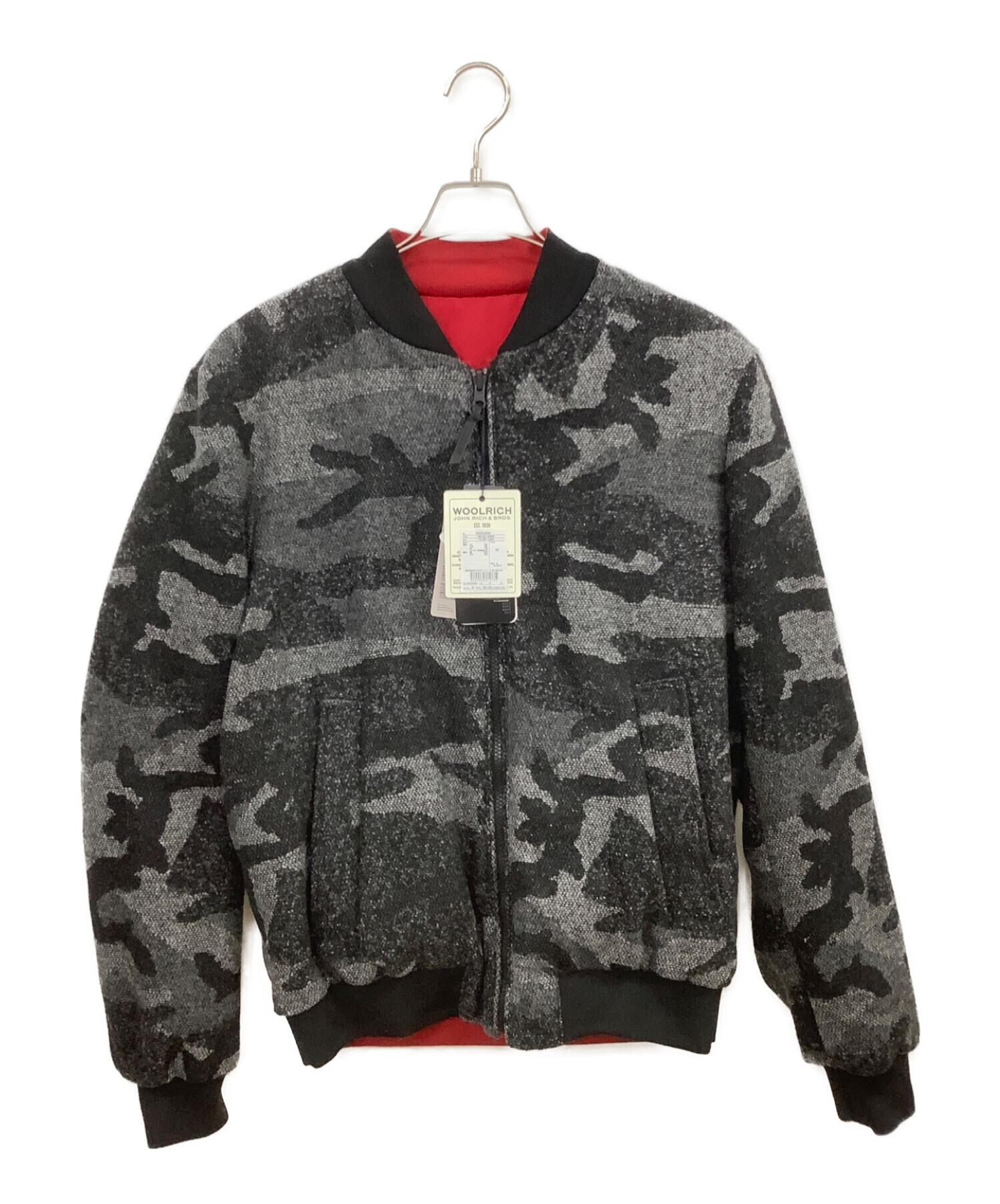 中古・古着通販】WOOLRICH (ウールリッチ) リバーシブルボンバー