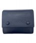 CELINE（セリーヌ）の古着「Small Folded Multifunction Wallet」｜ネイビー×レッド