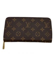 LOUIS VUITTON（ルイ ヴィトン）の古着「ラウンドファスナーウォレット」｜ブラウン