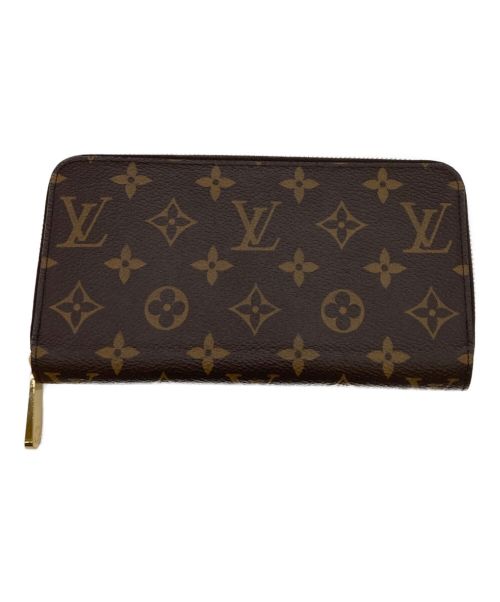 LOUIS VUITTON（ルイ ヴィトン）LOUIS VUITTON (ルイ ヴィトン) ラウンドファスナーウォレット ブラウンの古着・服飾アイテム