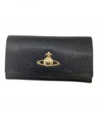 Vivienne Westwoodヴィヴィアンウエストウッド）の古着「長財布」｜ブラック×ゴールド