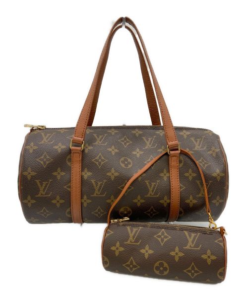 LOUIS VUITTON（ルイ ヴィトン）LOUIS VUITTON (ルイ ヴィトン) ハンドバッグ/パピヨン30 ブラウンの古着・服飾アイテム