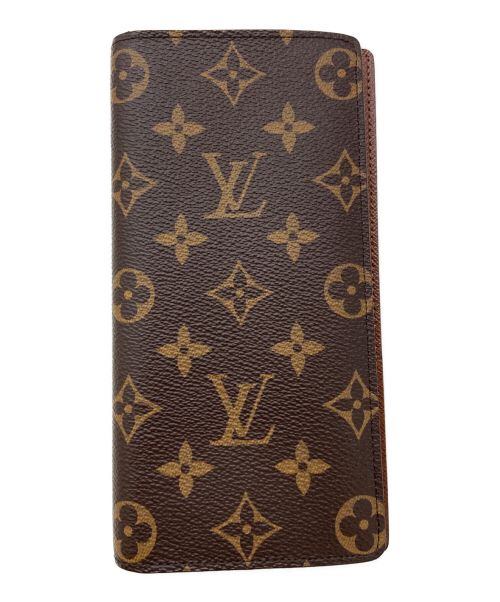 LOUIS VUITTON（ルイ ヴィトン）LOUIS VUITTON (ルイ ヴィトン) 長財布 ブラウンの古着・服飾アイテム