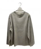 UNFILアンフィル）の古着「cotton jesey breton shirt」｜グレー