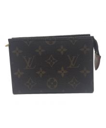 LOUIS VUITTON（ルイ ヴィトン）の古着「ポシェットトワレット15」｜ブラウン