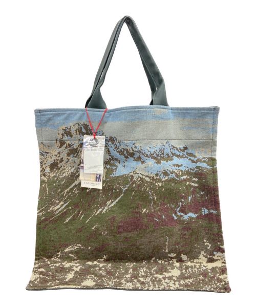 ENCOMING（インカミング）ENCOMING (インカミング) LANDSCAPE BAG スカイブルー×カーキ 未使用品の古着・服飾アイテム