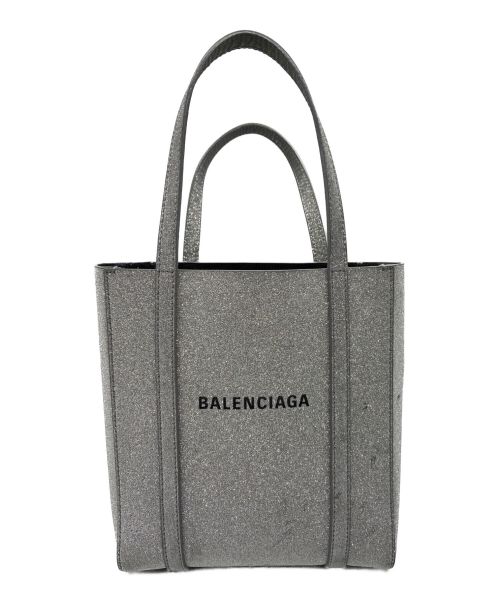 BALENCIAGA（バレンシアガ）BALENCIAGA (バレンシアガ) 2WAYトートバッグ シルバー サイズ:ｘｘｓの古着・服飾アイテム