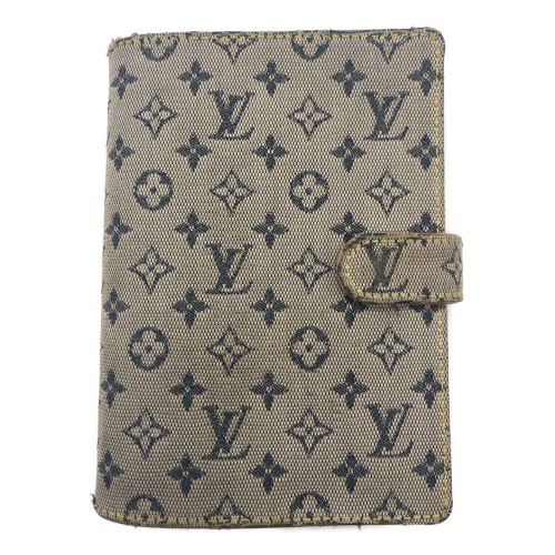 LOUIS VUITTON（ルイ ヴィトン）LOUIS VUITTON (ルイ ヴィトン) 手帳カバーモノグラム・ミニ グレーの古着・服飾アイテム