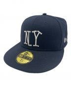 New Era×stussyニューエラ×ステューシー）の古着「キャップ」｜ネイビー