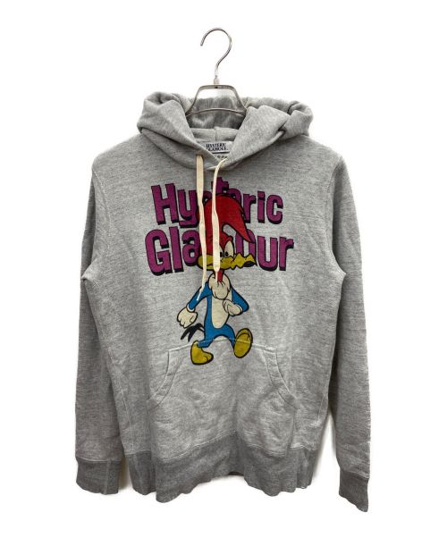 Hysteric Glamour（ヒステリックグラマー）Hysteric Glamour (ヒステリックグラマー) プルオーバーパーカー グレー サイズ:Mの古着・服飾アイテム