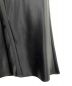 中古・古着 CINOH (チノ) BLACK FORMAL BONDING ACETATE SATIN MARMAID SKIRT ブラック サイズ:FREE：11000円