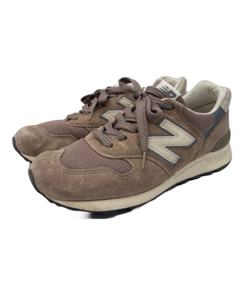 NEW BALANCE（ニューバランス）NEW BALANCE (ニューバランス) ローカットスニーカー ブラウン サイズ:28cmの古着・服飾アイテム