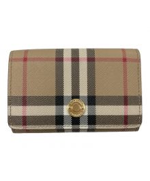 BURBERRY（バーバリー）の古着「3つ折り財布」｜ベージュ